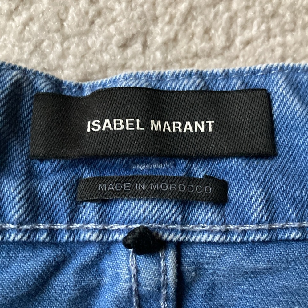 Isabel Marant jean shorts - Picture 6 of 11